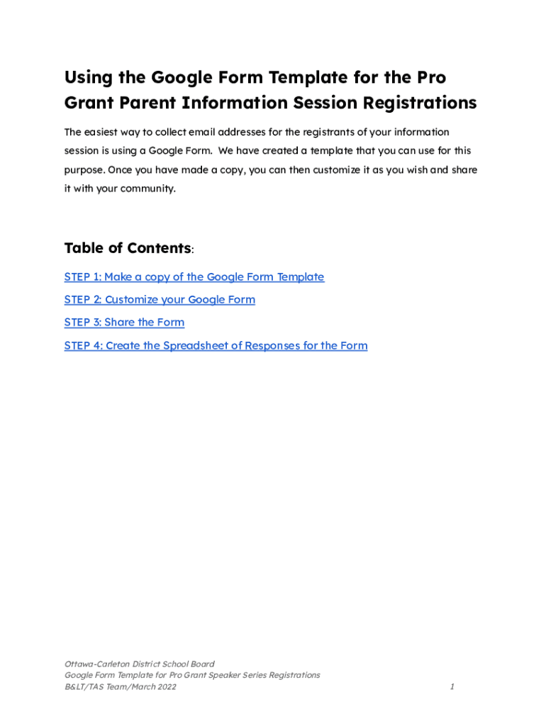 Form preview