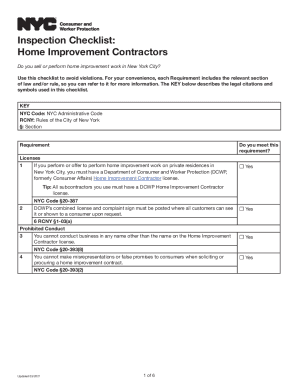 Fillable Online Home Inspection Checklist: A free, printable checklist ...