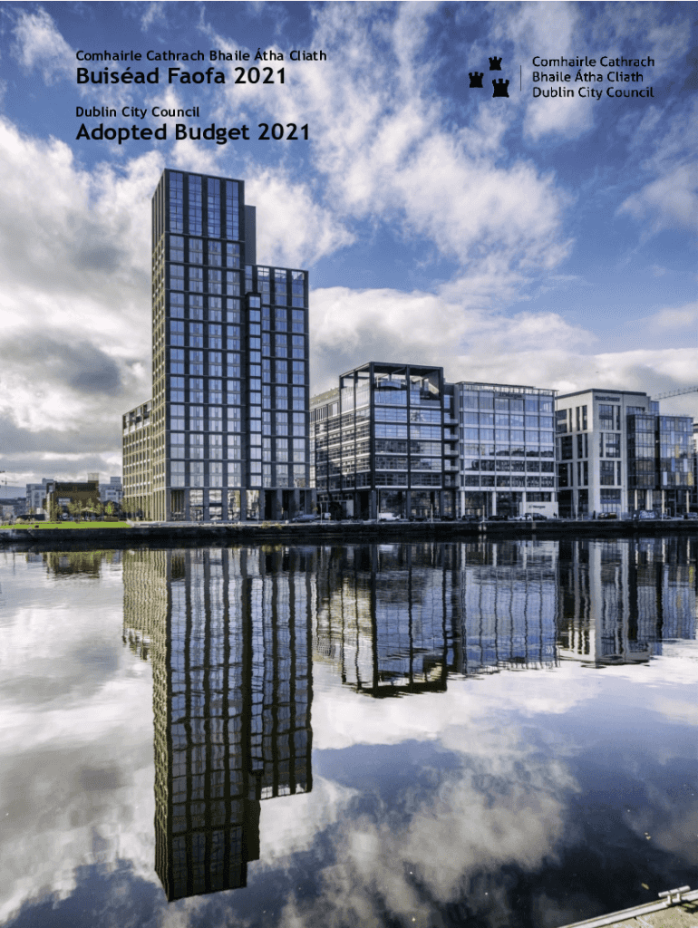 Fillable Online Management Accounting Revenue Budget Dublin City