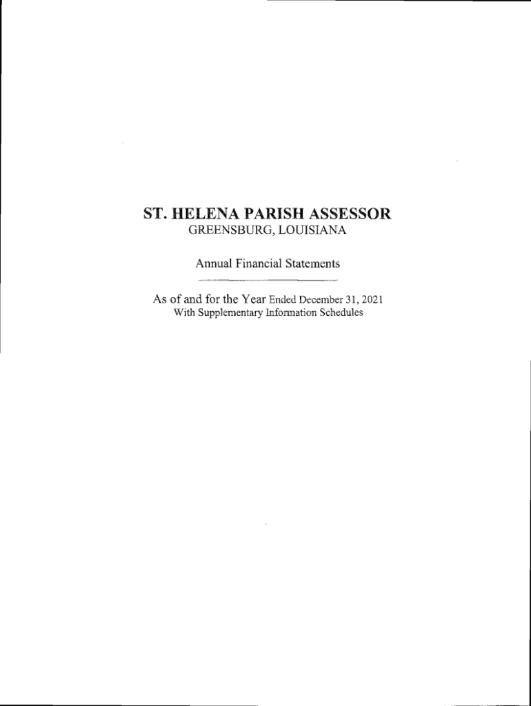 Fillable Online lla la app.lla.state.la.uspublicreports0St. Helena