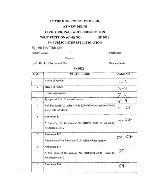 In the High Court of Delhi at New Delhi Civil Original Jurisdiction ...