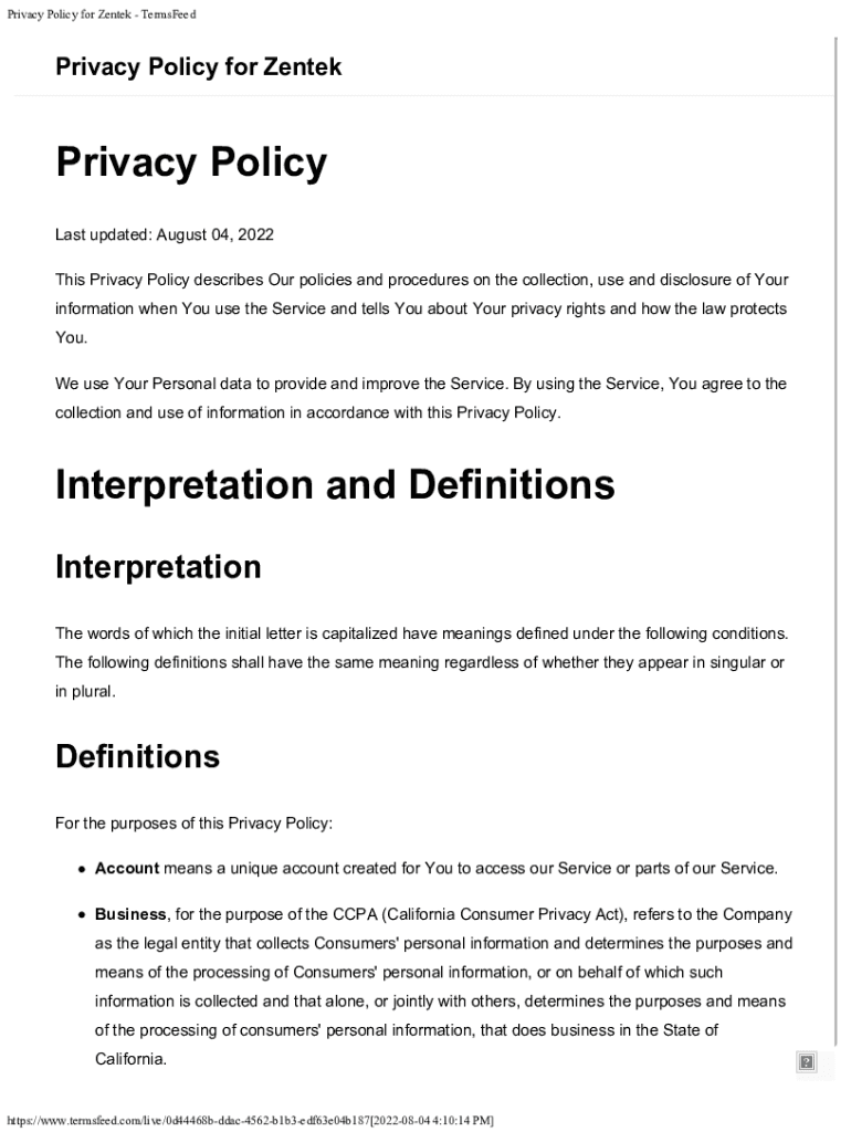 Form preview