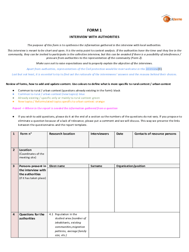 Form preview