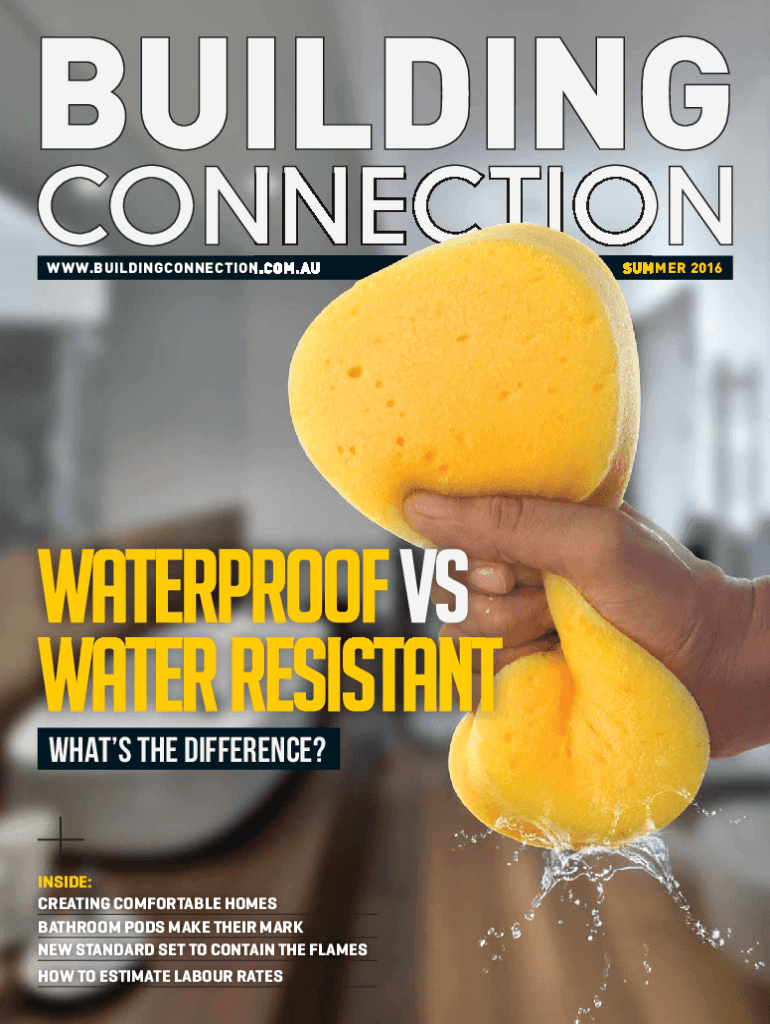 Fillable Online Water proof vs water resistant. Whats the difference