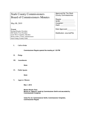 Motion to: Approve made by Commissioner Smith and seconded by