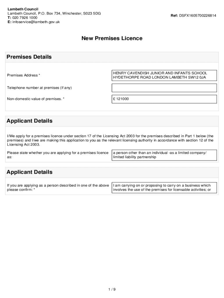 Form preview