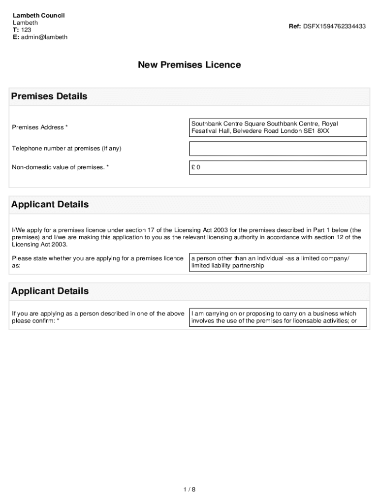Form preview