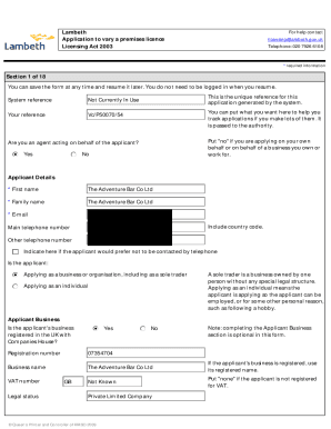 Form preview