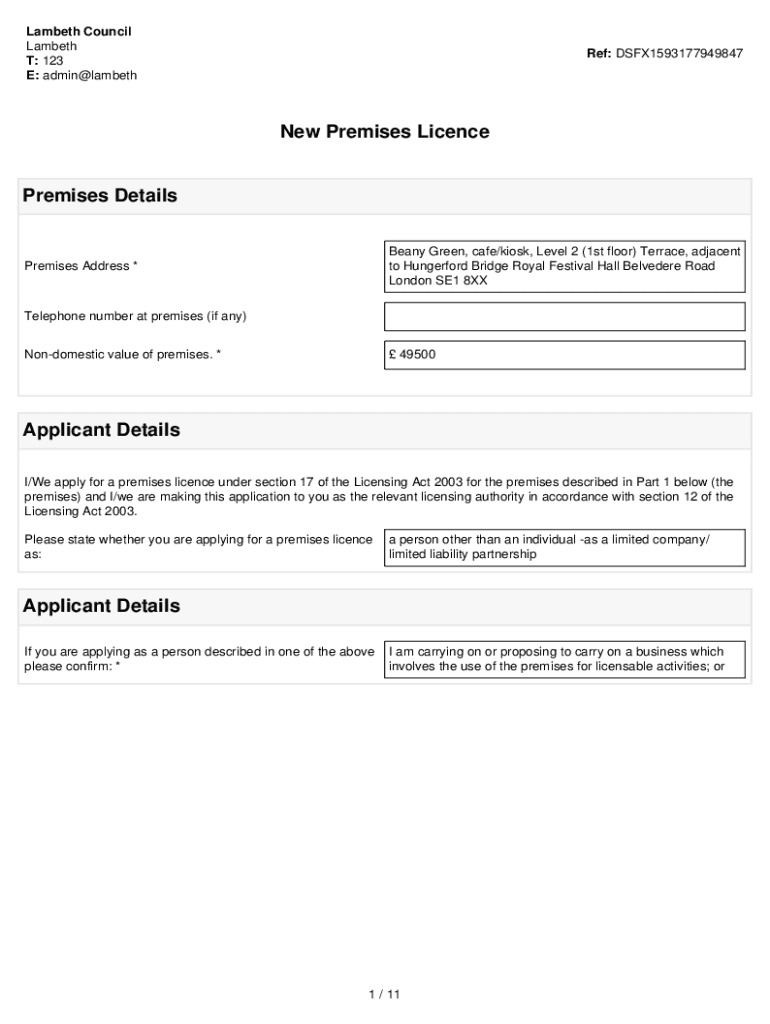 Form preview
