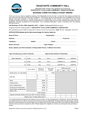 BOOKING FORM FOR CASUALS 2.cwk