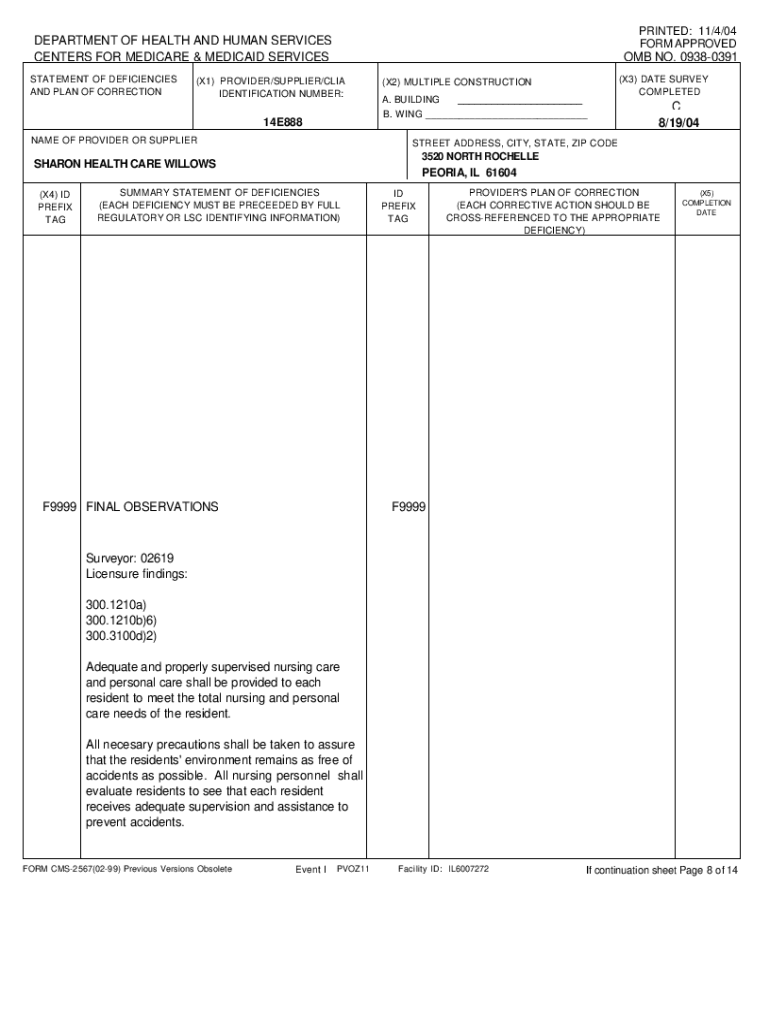 Fillable Online PRINTED 11/10/2022 DEPARTMENT OF HEALTH AND HUMAN