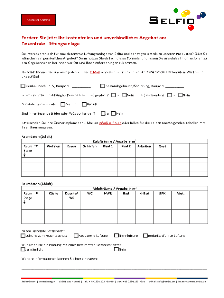 Fillable Online Kostenlose Angebotsvorlagen (Word & Excel): Mit ...