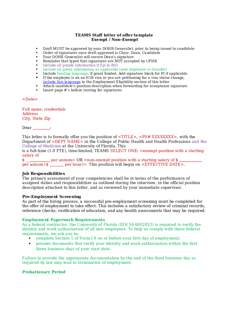 8 job offer letter templates for every circumstance (Plus8 job offer