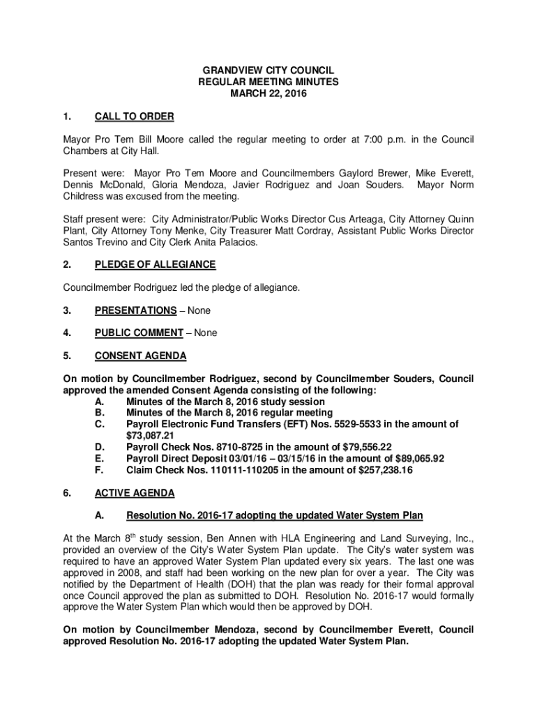 Fillable Online grandview.wa.us wpcontent uploadsGRANDVIEW CITY