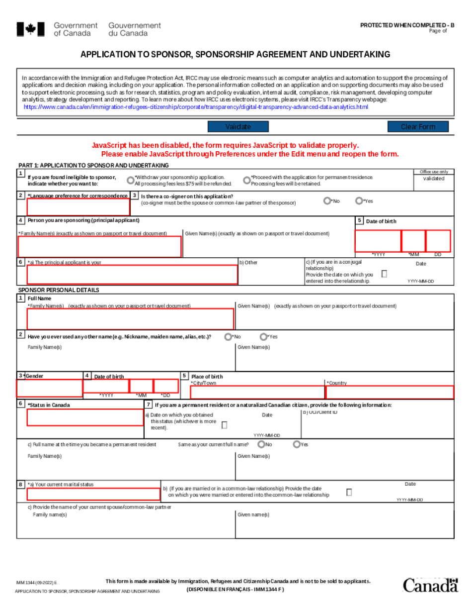 Imm 0008 E : Generic Application Form For Canada