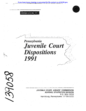 Fillable Online Juvenile Court Dispositions Fax Email Print pdfFiller Fillable Online Juvenile Court Dispositions Fax Email Print pdfFiller