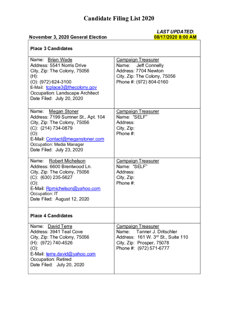 Form preview