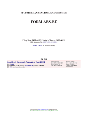 AmeriCredit Automobile Receivables Trust 2018-3 Form ABS-EE Filed 2022-02-23. Accession Number