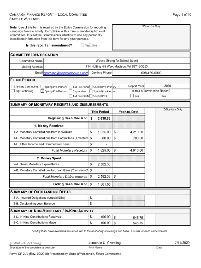 Form preview
