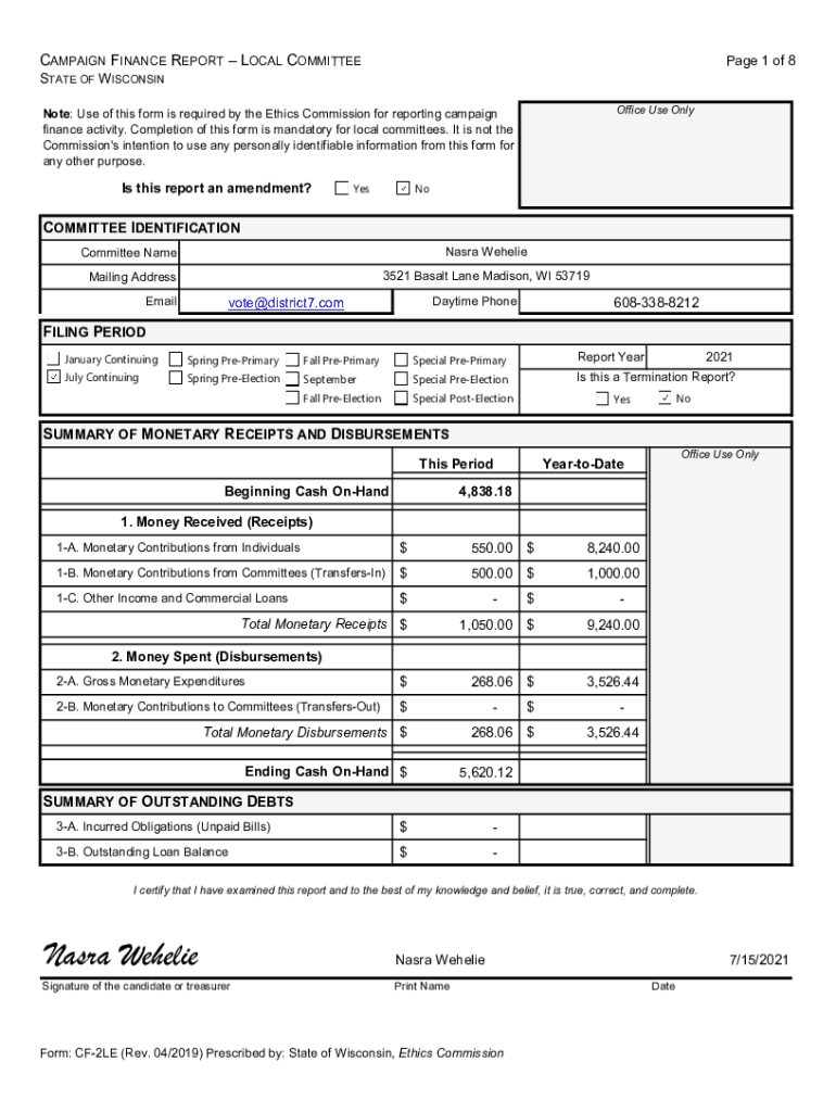 Form preview