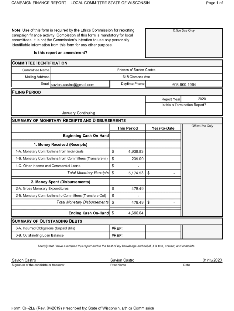 Form preview