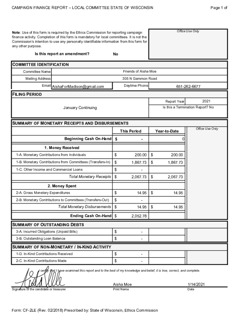 Form preview