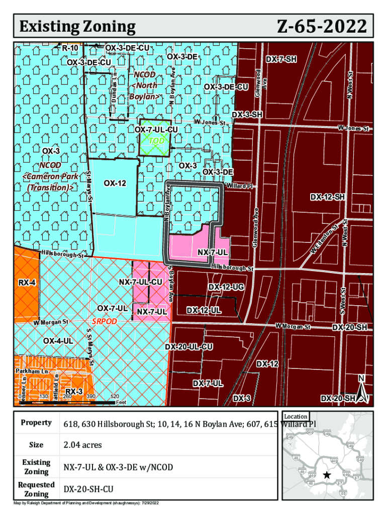 Fillable Online Find location and zoning information City of