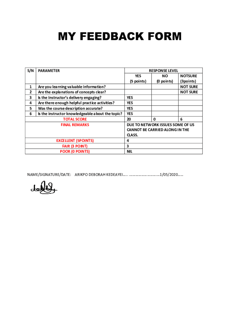Form preview
