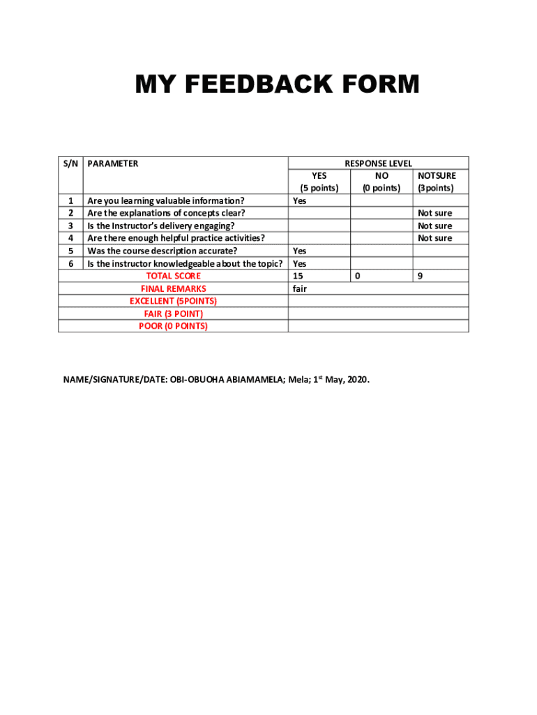 Form preview