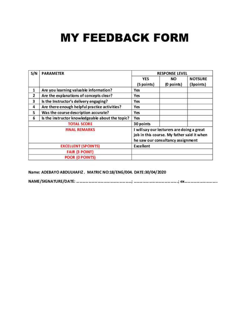 Form preview