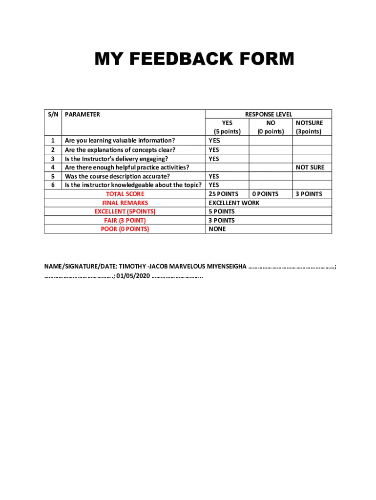 Form preview