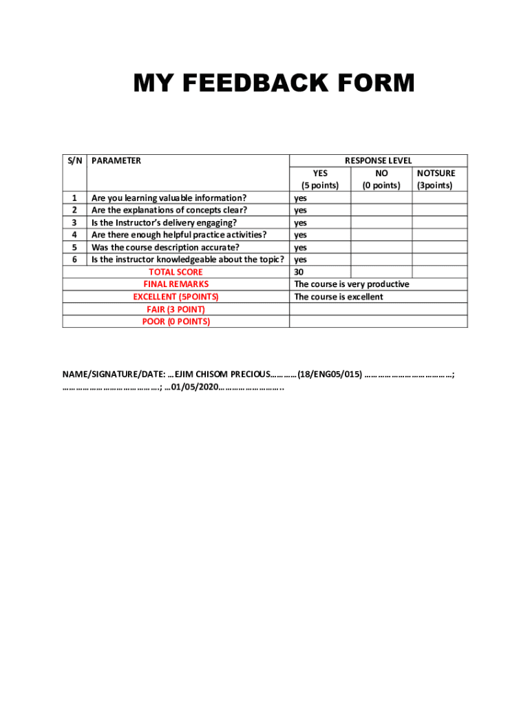 Form preview