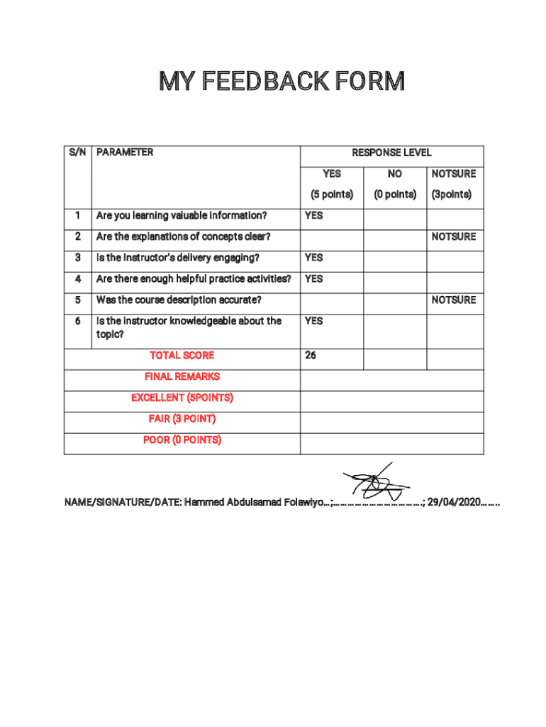 Form preview