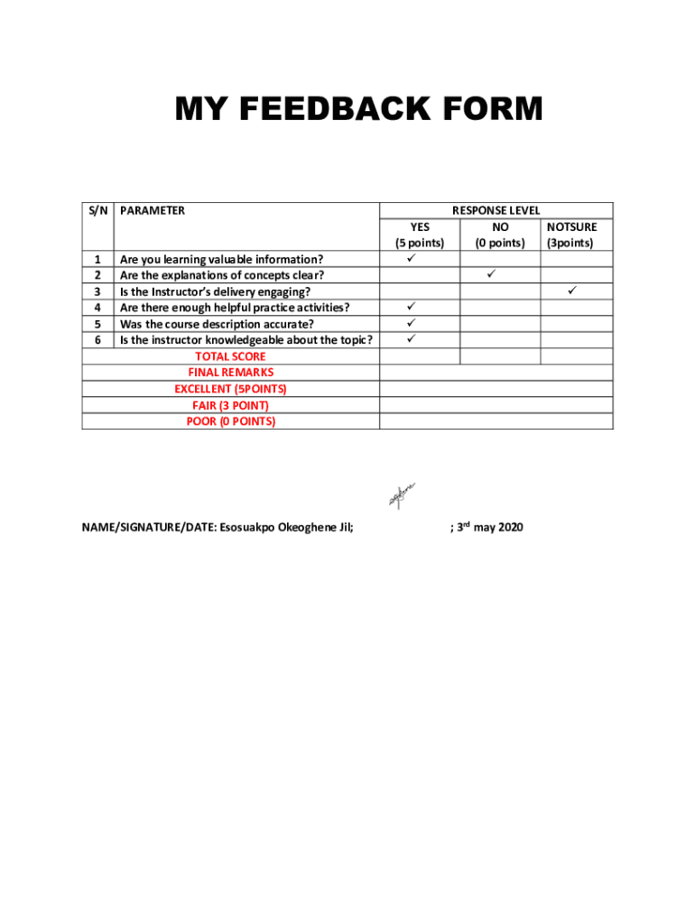 Form preview