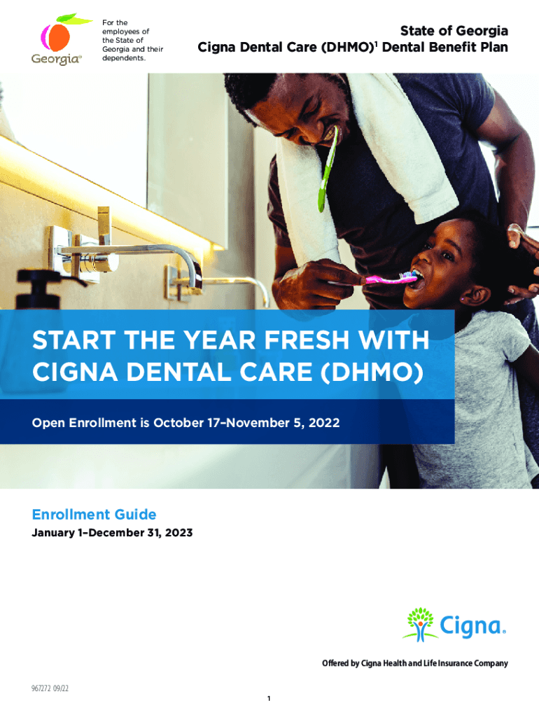 Fillable Online team START THE YEAR FRESH WITH CIGNA DENTAL