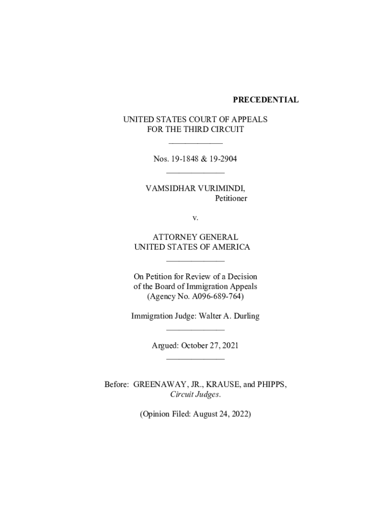 Fillable Online Before GREENAWAY, JR Fax Email Print pdfFiller