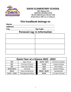 20222023 Davis Student Handbook