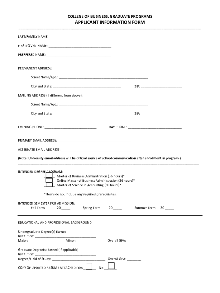 Form preview