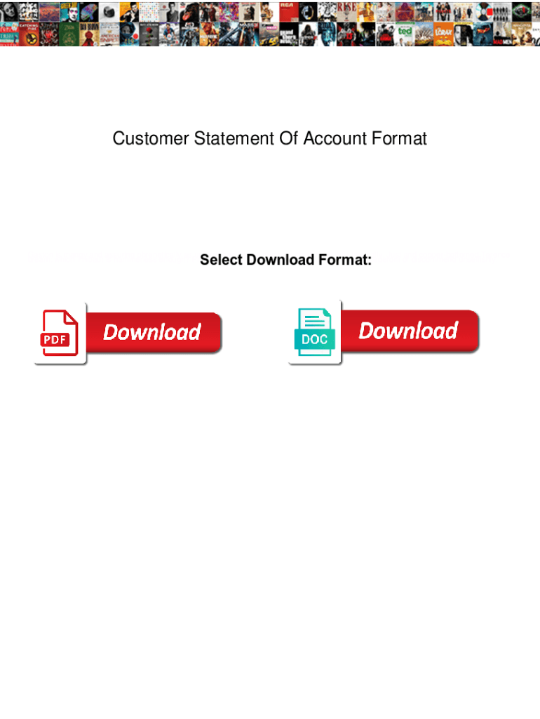 Fillable Online sas unl What is a Statement of Accounts?Statement of