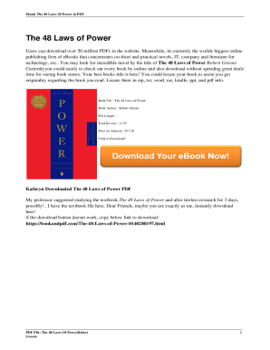 The 48 Laws of PowerRobert Greene. THE 48 LAWS OF POWER PDF