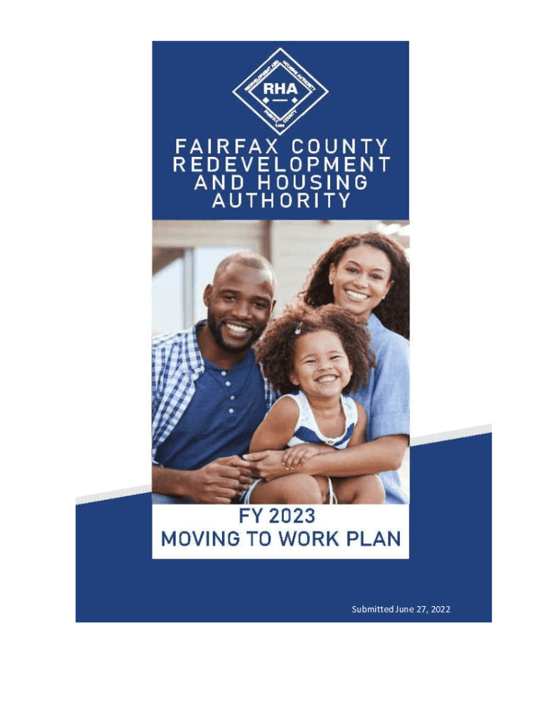 Fillable Online DRAFT FY 2023 Moving to Work Plan Fax Email Print