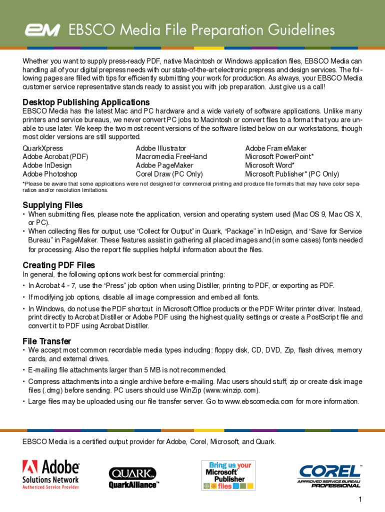 Fillable Online EBSCO eBook Accessibility User Guide and FAQs Fax Email