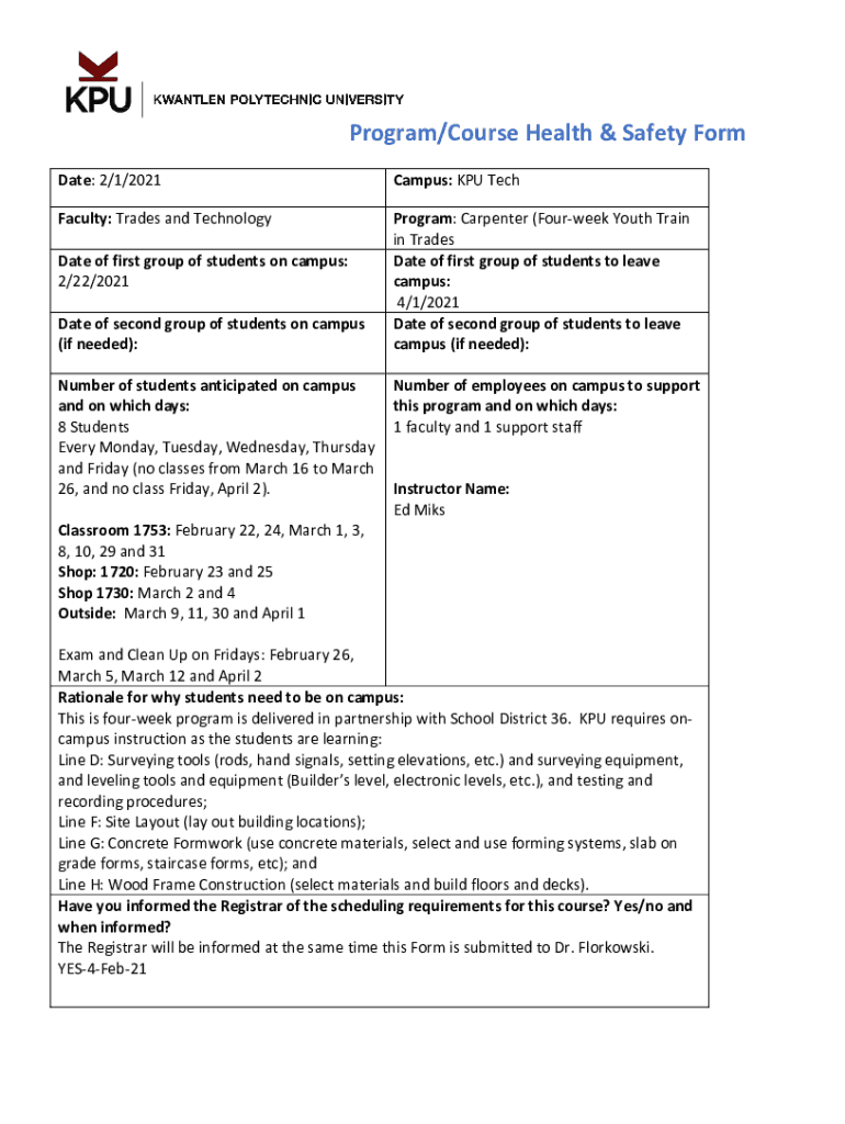 Form preview