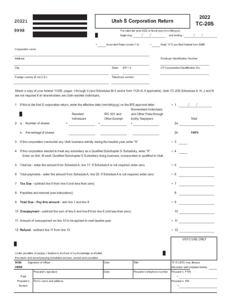 S corporation tax forms (current year) - Government of New York Preview on Page 1