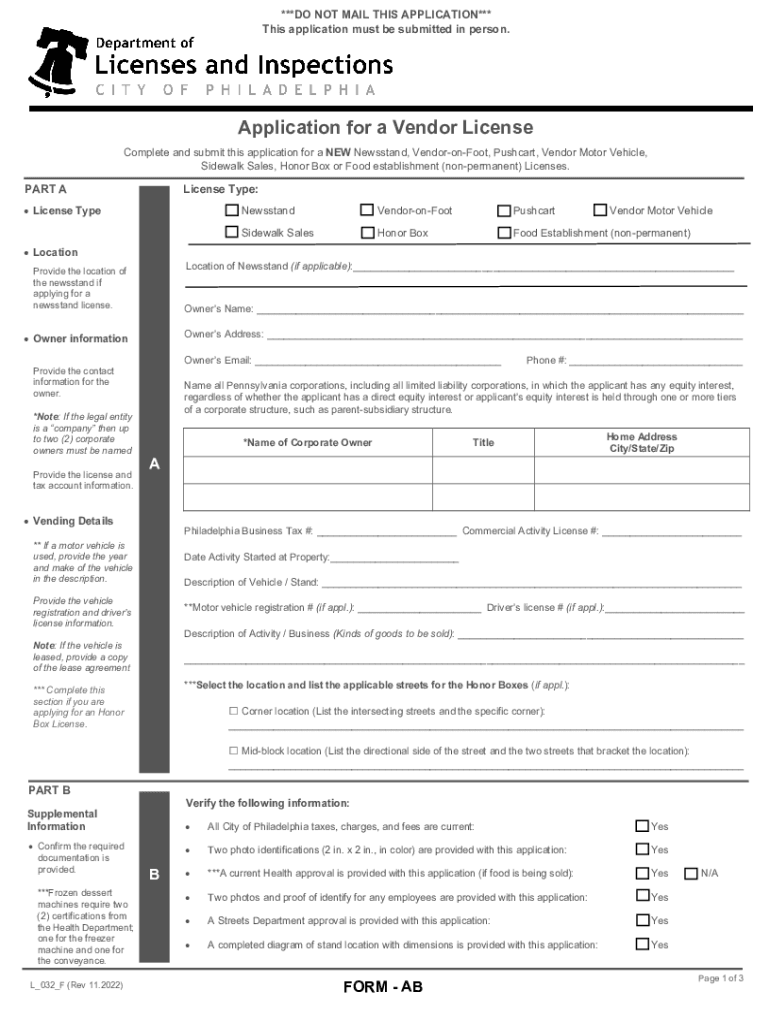 license and inspection Preview on Page 1