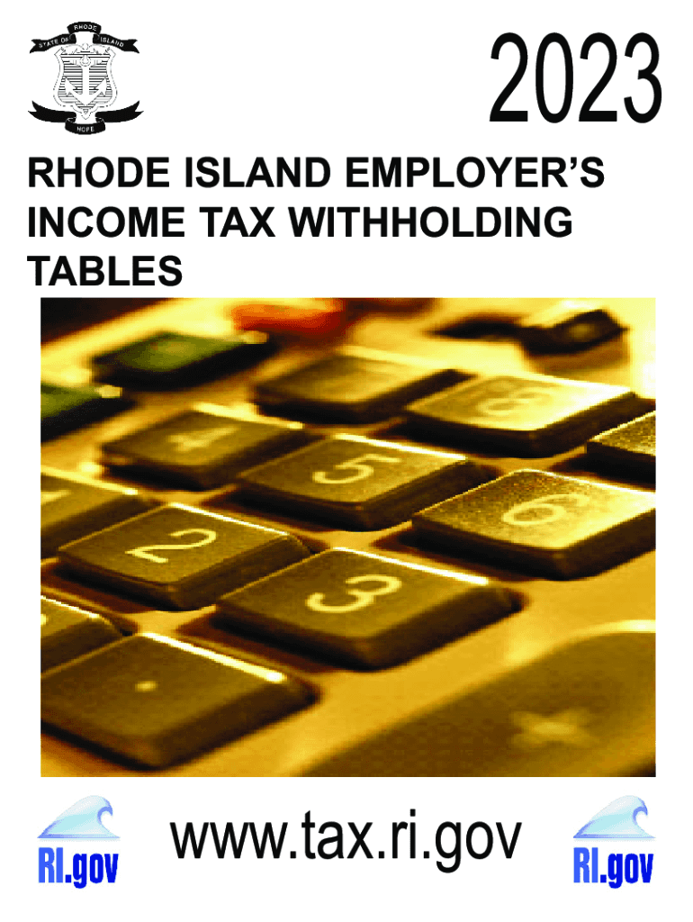 Fillable Online tax ri Withholding Tax FormsRI Division of Taxation
