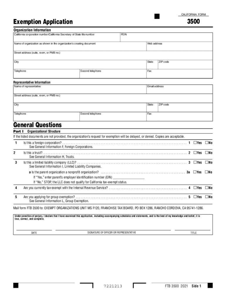 form 3500 Preview on Page 1