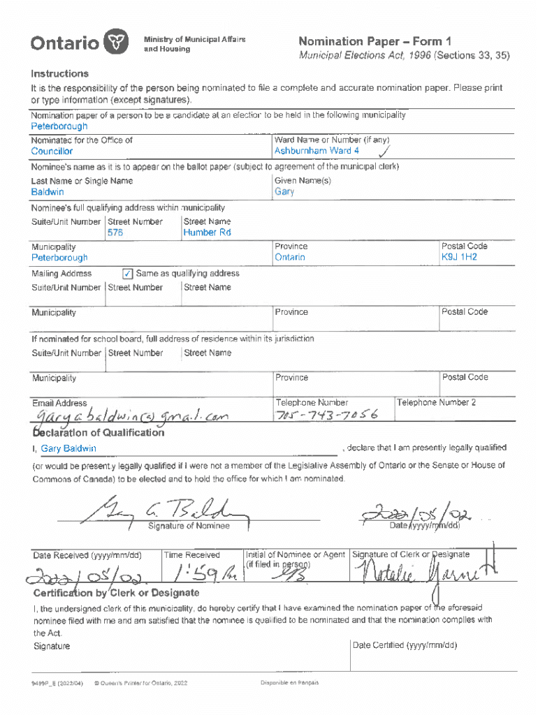 Form preview