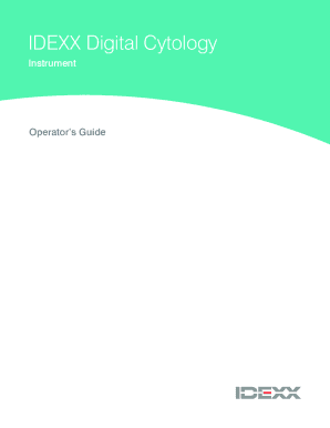 Fillable Online IDEXX Digital Cytology Resources - IDEXX US Fax Email