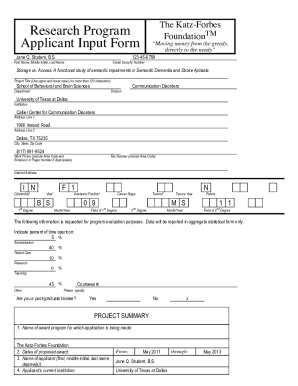 Form preview